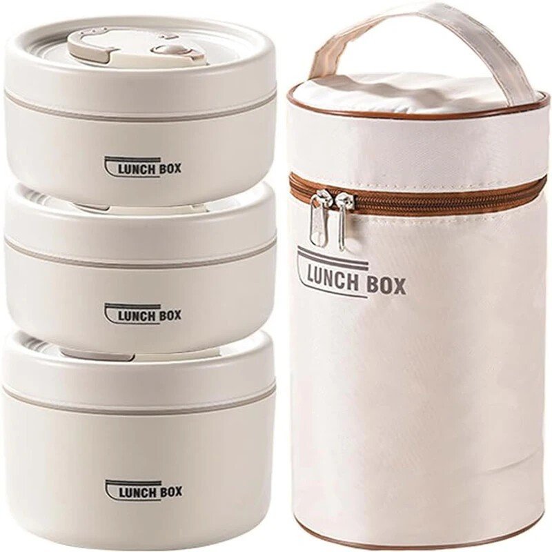 3 layer Thermal Lunch Box With Aluminum Foil Bag