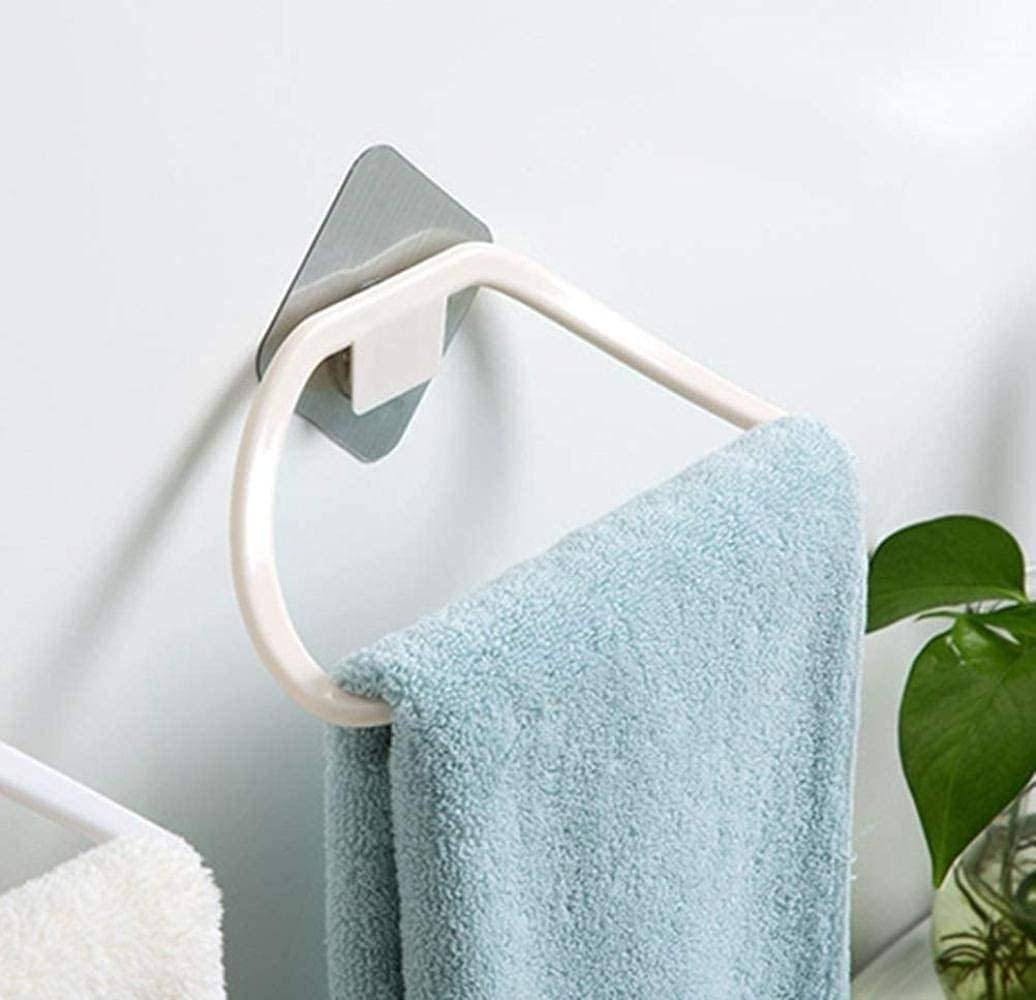 Smart Towel Holder, Creative Bathroom Kitchen Towel Hanger, Adhesive Towel Holder Magic Flexible Sticker Strong Suction
