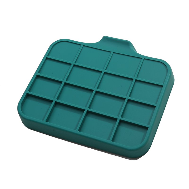 Silicone Soap Dish & Tray - Self Draining, Durable Rubber with Drainage - Kitchen & Shower Soap Holder